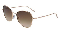 DKNY DK104S Gafas de Sol, Brown, Taille Unique para Mujer