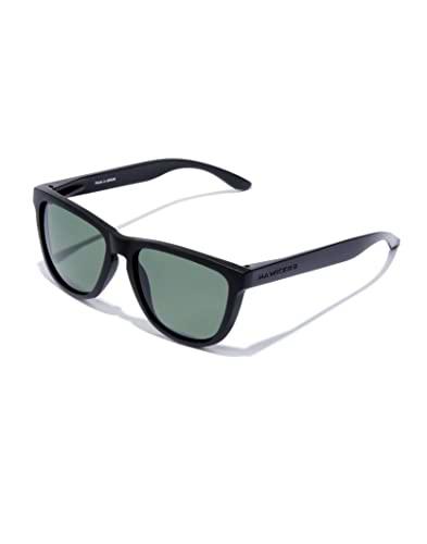 HAWKERS ONE POLARIZED Gafas de sol, Unisex Adulto, RAW Negro / Esmeralda Polarizado