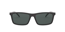 Arnette An4274 Hypno Lentes Oscuros, Negro (Matte Black/Clear)