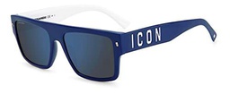 DSQUARED2 ICON Icon 0003/S Gafas, 0JU, 56 para Hombre