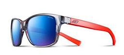 Julbo Powell Gafas, Unisex Adulto, Gris T Brillo/Orange Fluo