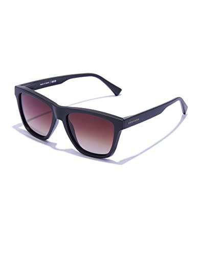 HAWKERS ONE LS Gafas de sol, Unisex Adulto, RAW Negro / Gris polarizado