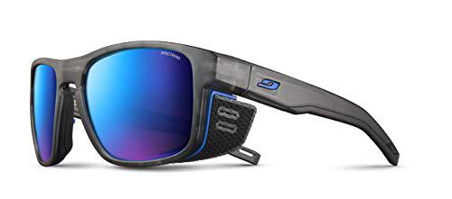 Julbo Shield M Gafas de Sol, Gris/Azul, Talla única Unisex Adulto