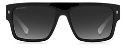 DSQUARED2 ICON Icon 0003/S Gafas, Black White/Grey Shaded