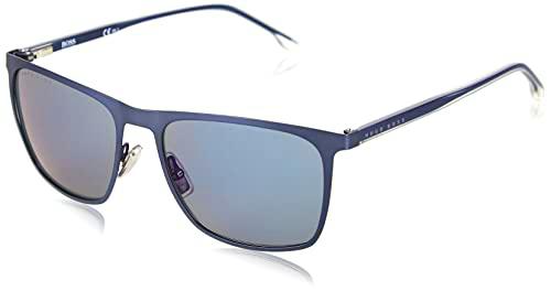 BOSS BOSS 1149/S Gafas de Sol, Matte Blue, 57 para Hombre