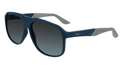 FERRAGAMO SF1029S Gafas, Blue, 61 para Hombre