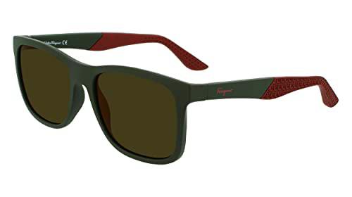 FERRAGAMO SF1028S Gafas, Khaki, 56 para Hombre