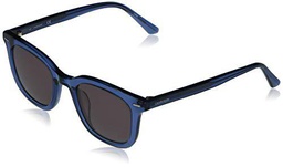 Calvin Klein CK20538S Gafas de Sol, Crystal Blue/Solid Smoke