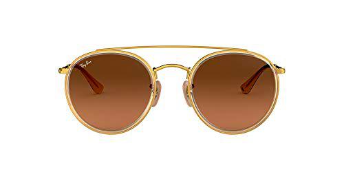 Ray-Ban 0RB3647N Gafas de Sol, Gold, 51 Unisex