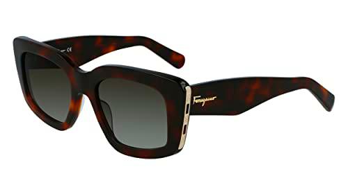 FERRAGAMO SF1024S Gafas, Tortoise, 52 para Mujer