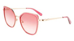 FERRAGAMO SF293S Gafas, Rose Gold/Bordeaux, 54 para Mujer