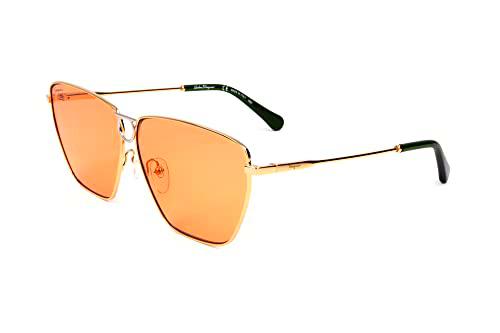 SALVATORE FERRAGAMO SF240S 44606 - Gafas de sol, 789 amarillas de oro naranja