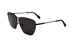 SALVATORE FERRAGAMO SF240S 44606 001 Black 63 Unisex-Adulto, 001 Black