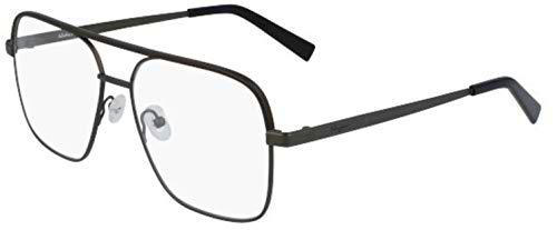 SALVATORE FERRAGAMO SF2199L 43032 037 Matte Ruthenium Dk br