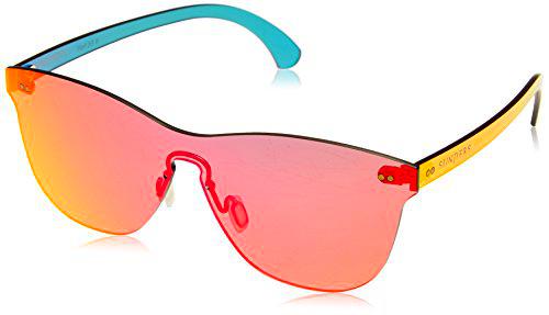 SUNPERS Sunglasses su25.6 Gafas de Sol Unisex, Rojo