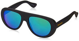 Havaianas Rio/M Z9 O9N 54 Gafas de Sol, Negro (Black/Grey)