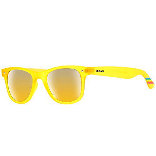 Polaroid 6009/s PVI LM Gafas de Sol, Amarillo (Transparent Yellow/Grey Goldmir Pz)