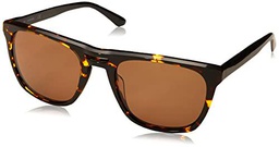 Calvin Klein CK20542S Gafas de Sol, Shiny Amber Tortoise/Solid Cargo