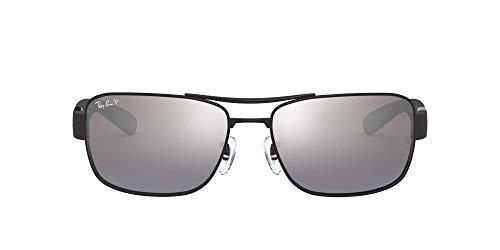 Ray-ban Mod. 3522 - Gafas de sol para hombre, MATTE BLACK, 61