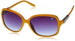 Dice - Gafas de Sol para Mujer marrón Shiny Solid Shaddock