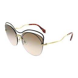 Miu Miu 0MU50TS R1JQZ9 60 Gafas de Sol, Marrón (Brown/Brown Silver), Mujer