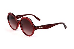 SALVATORE FERRAGAMO SF978S 43354 - Gafas de sol, 634 Crystal Burgundy