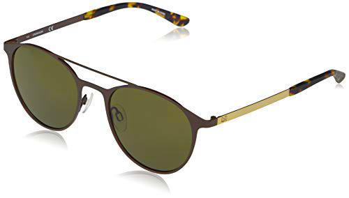 Calvin Klein CK20138S Gafas de Sol, Matte Dark Brown/Solid Cargo