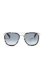 rag &amp; bone RNB5039/S Gafas, Gris, 54 para Hombre