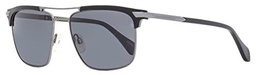 rag &amp; bone RNB5032/G/S Gafas, Negro, 55 para Hombre