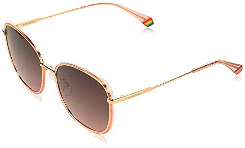 Polaroid PLD 6117/g/s Sunglasses, S45/JR Pink Gold, 61 Womens