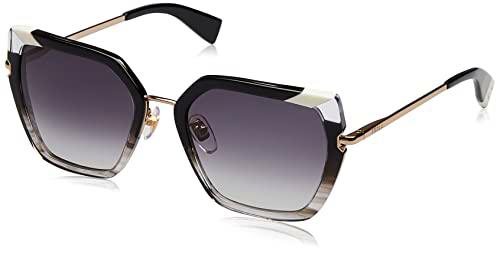 Furla SFU514V Gafas, Striped Icon Grey, 54 para Mujer