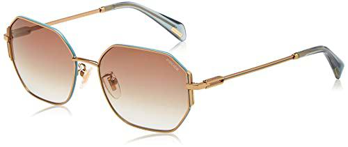 Police SPLF35 Sunglasses, Marrón, 55 Unisex Adulto