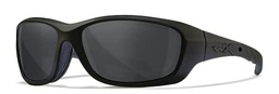 Wiley X Gravity Gafas De Sol, Unisex, Matte Black/Ops Smoke Grey, M-L