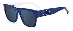 DSQUARED2 ICON Icon 0004/S Gafas, 0ju, 55 para Hombre