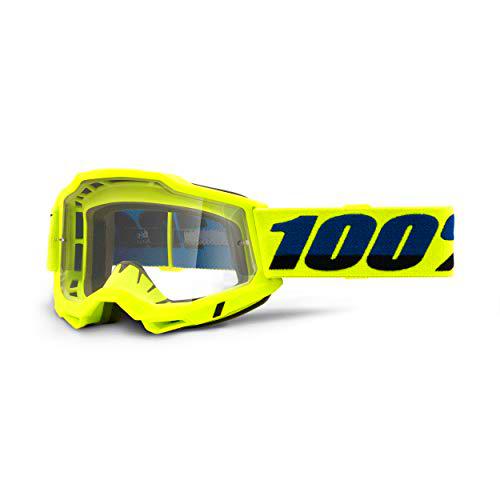 Gafas de Ciclismo 100% Accuri 2, Amarillo Fluorescente