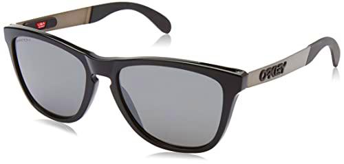 Oakley Frogskins Mix Gafas, Schwarz, 55 para Hombre