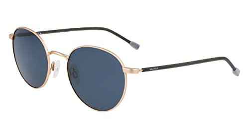 Nautica N5141S Gafas, Matte Gold, 52 para Hombre