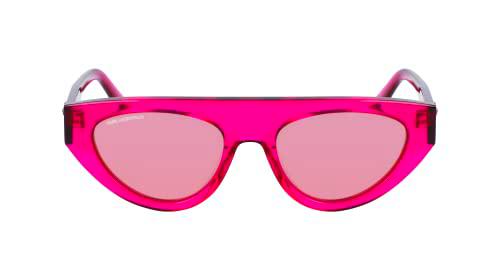 KARL LAGERFELD Kl6043s Gafas, Fuchsia Transparent, 52 para Mujer