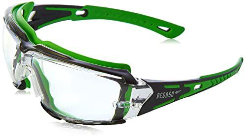 PEGASO 103.03 - Gafas proteccion gama ANTI-IMPACT modelo BLACK WHITE Lente PC Inc