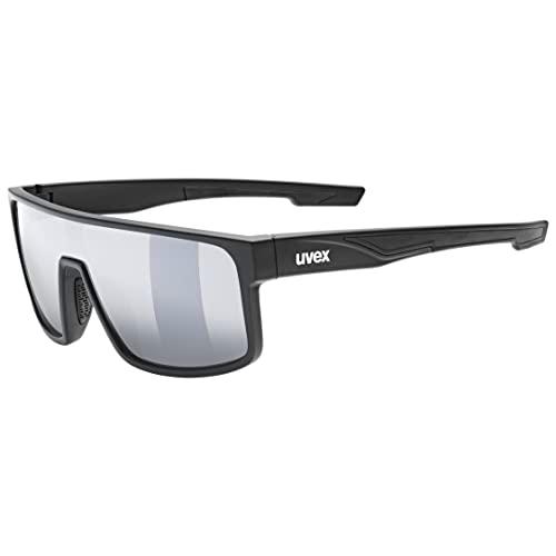 Uvex LGL 51 Gafas de sol, Adultos unisex, black matt/silver, one size