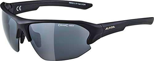 ALPINA Lyron Hr, Gafas Deportivas Unisex Adulto, Preta (Black)