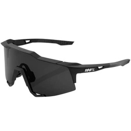 100% SPEEDCRAFT-Soft TACT Black-Smoke Lens, Adultos Unisex