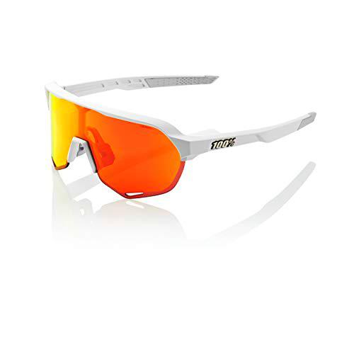 100 Percent S2 Gafas, Hombres, Matte Fluorescent Yellow-Green, Mediano