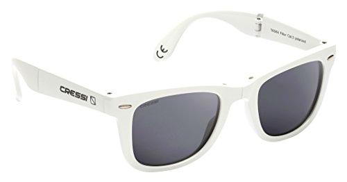 Cressi Taska Gafas de Sol, Unisex Adulto, Blanco/Gris Oscuro