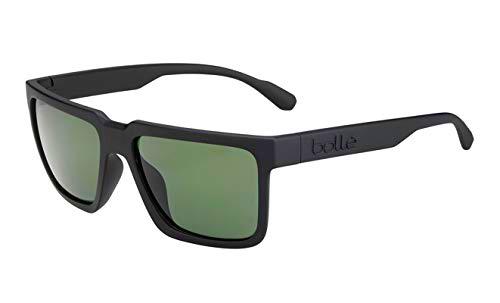 bollé Frank Gafas de Sol, Matte Black, Medium Adultos Unisex