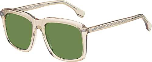 BOSS HUGO 1420/S Gafas, Beige, 55 para Hombre