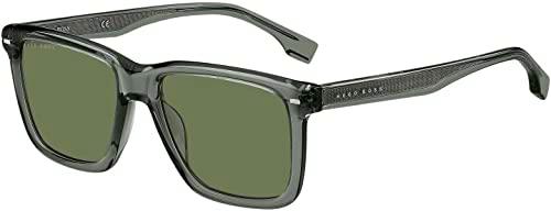 BOSS HUGO 1317/S Gafas, Green, 55 para Hombre