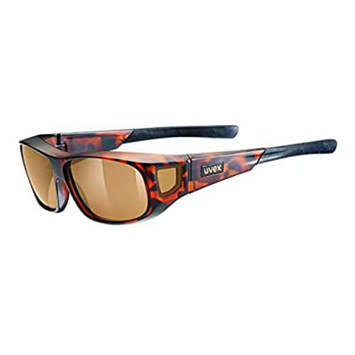 Uvex Ultra Spec m Gafas de Deporte, Unisex_Adulto, marrón