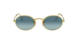 Ray-Ban 0RB3547 Gafas de sol, Gold, 50 Unisex