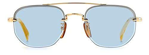 DAVID BECKHAM DB 1078/S Gafas, Gold Beige Horn, 53 para Hombre